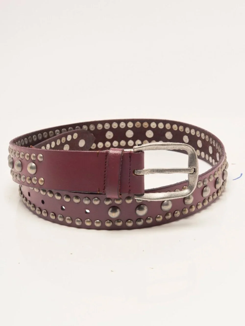 🆕 FREE PEOPLE We The Free Sola Stud Belt / Rare Plum